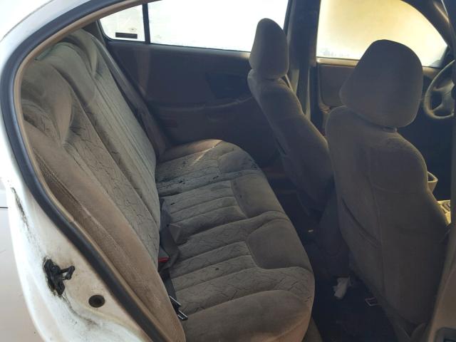 1G1NE52JX16204192 - 2001 CHEVROLET MALIBU LS WHITE photo 6