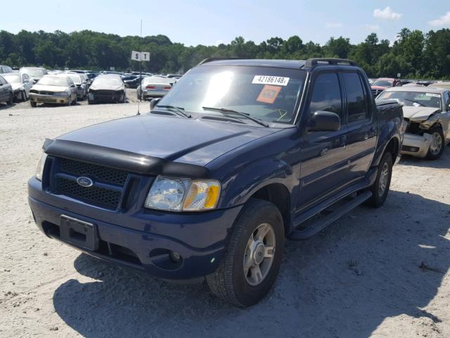 1FMZU67K74UB52938 - 2004 FORD EXPLORER S BLUE photo 2