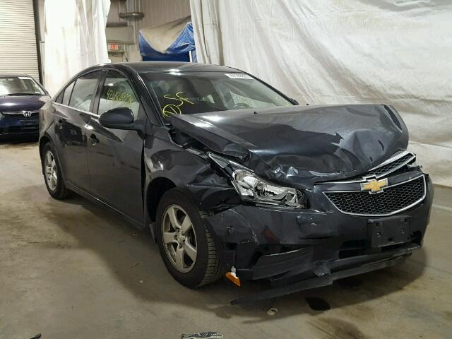 1G1PF5SC9C7395379 - 2012 CHEVROLET CRUZE BLACK photo 1