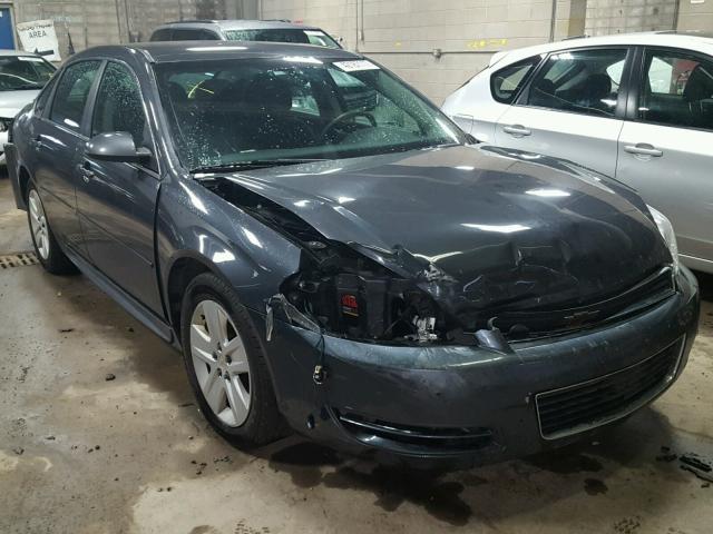 2G1WF5EK4B1288055 - 2011 CHEVROLET IMPALA GRAY photo 1