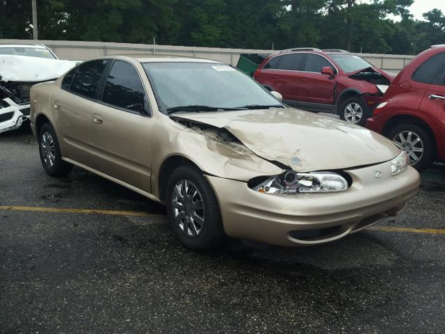 1G3NL52T11C228445 - 2001 OLDSMOBILE ALERO GL TAN photo 1