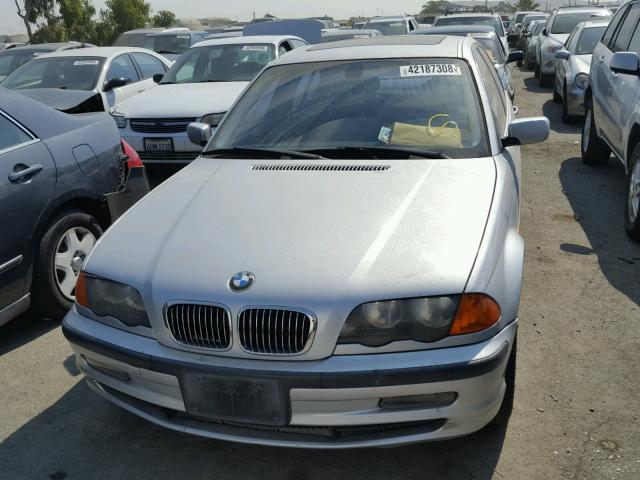 WBAAM5337XFR09109 - 1999 BMW 328I AUTOM SILVER photo 9