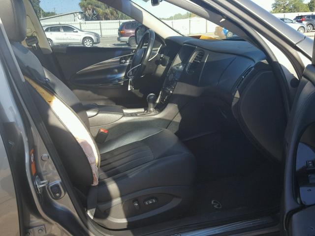 JNKAJ09EX8M306772 - 2008 INFINITI EX35 BASE GRAY photo 5