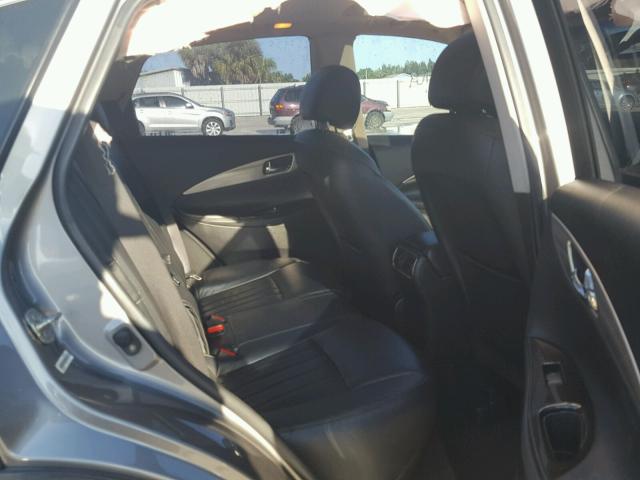 JNKAJ09EX8M306772 - 2008 INFINITI EX35 BASE GRAY photo 6