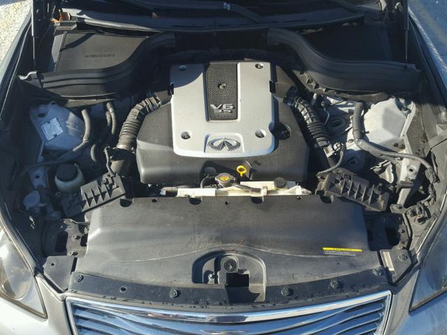 JNKAJ09EX8M306772 - 2008 INFINITI EX35 BASE GRAY photo 7
