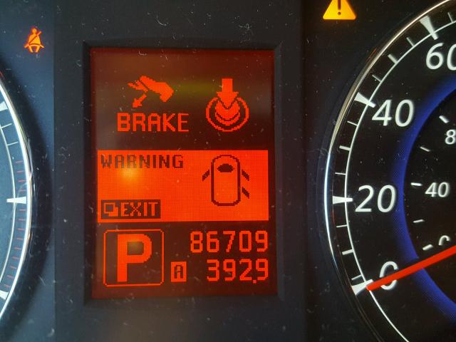 JNKAJ09EX8M306772 - 2008 INFINITI EX35 BASE GRAY photo 8