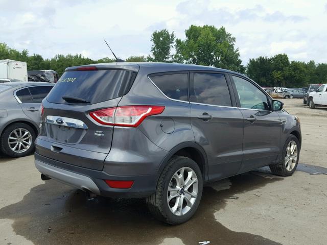 1FMCU9H98DUD25630 - 2013 FORD ESCAPE SEL CHARCOAL photo 4