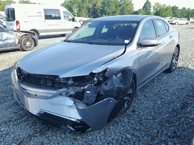 19UUB1F52HA008130 - 2017 ACURA TLX TECH SILVER photo 2