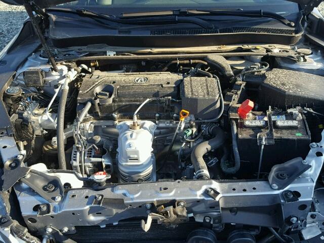 19UUB1F52HA008130 - 2017 ACURA TLX TECH SILVER photo 7