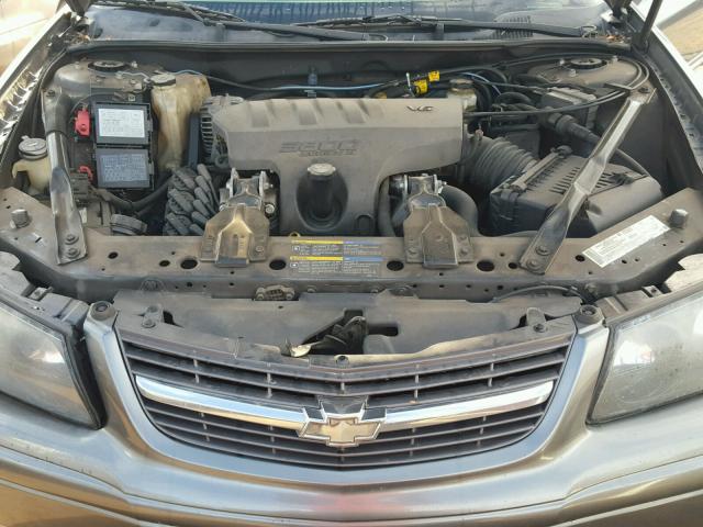 2G1WH55K159101919 - 2005 CHEVROLET IMPALA LS GRAY photo 7