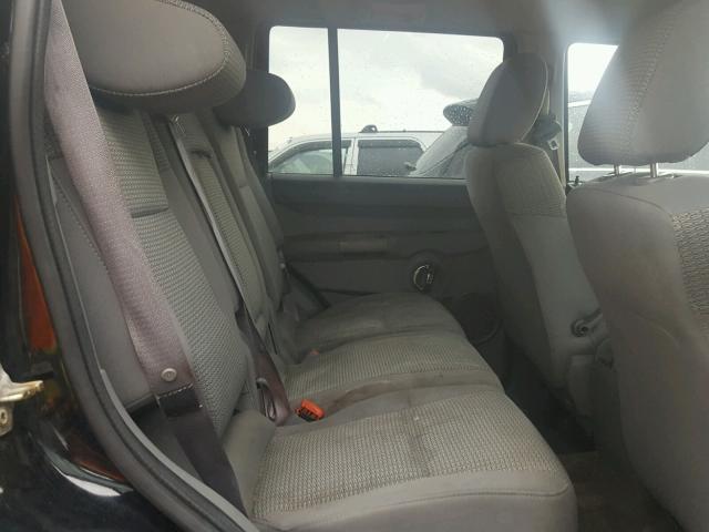 1J8HG48N96C244574 - 2006 JEEP COMMANDER BLACK photo 6