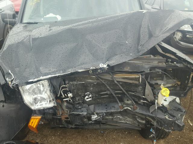 1J8HG48N96C244574 - 2006 JEEP COMMANDER BLACK photo 7