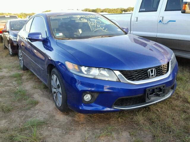 1HGCT1B72FA015768 - 2015 HONDA ACCORD EX BLUE photo 1