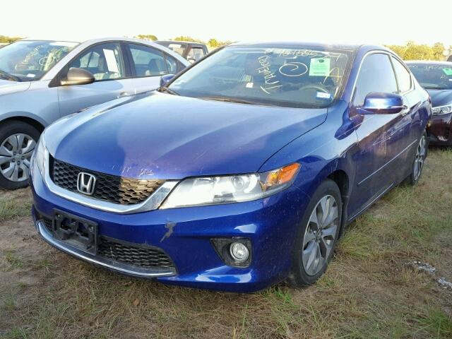 1HGCT1B72FA015768 - 2015 HONDA ACCORD EX BLUE photo 2