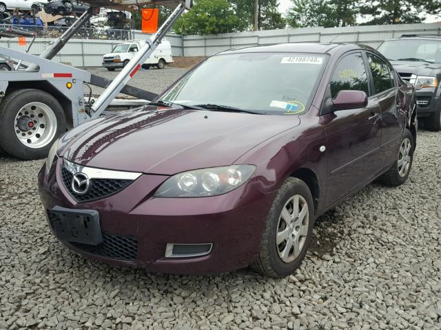 JM1BK12F071643530 - 2007 MAZDA 3 I PURPLE photo 2