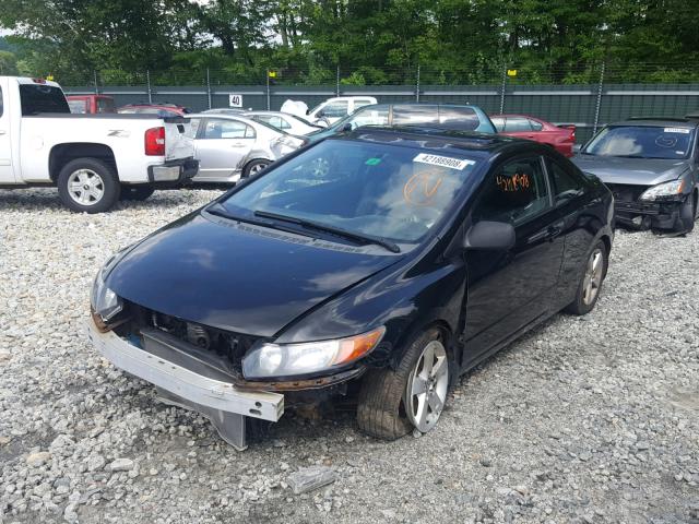 2HGFG119X8H567074 - 2008 HONDA CIVIC EXL 黑色 照片 2