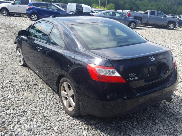 2HGFG119X8H567074 - 2008 HONDA CIVIC EXL 黑色 照片 3
