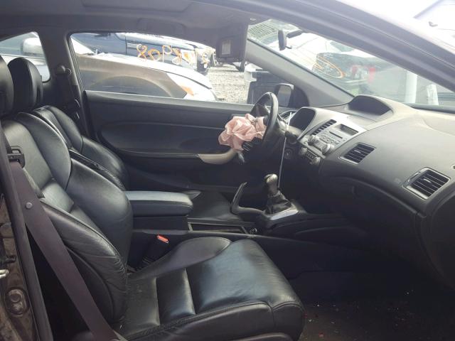 2HGFG119X8H567074 - 2008 HONDA CIVIC EXL 黑色 照片 5