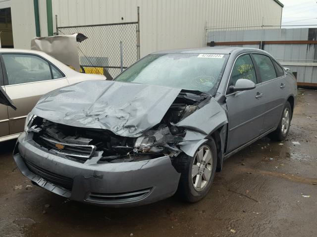 2G1WT58K581355730 - 2008 CHEVROLET IMPALA GRAY photo 2