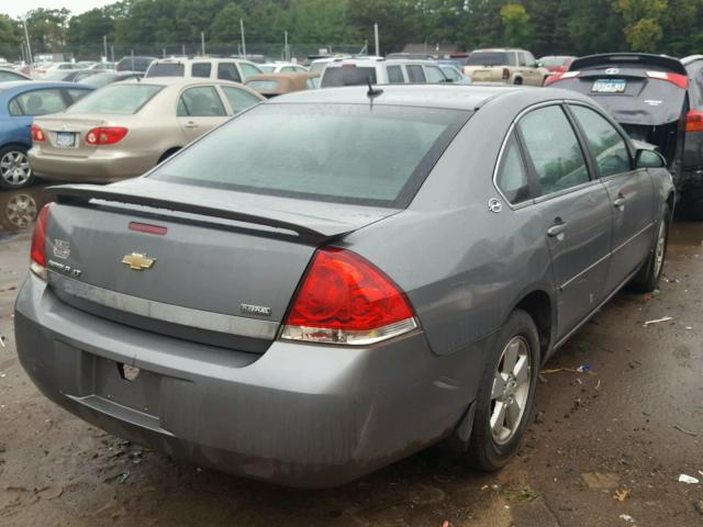 2G1WT58K581355730 - 2008 CHEVROLET IMPALA GRAY photo 4