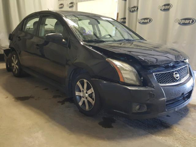 3N1AB6AP7BL730798 - 2011 NISSAN SENTRA BLACK photo 1