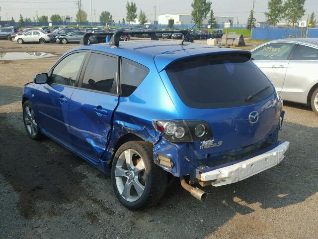 JM1BK143061484591 - 2006 MAZDA 3 HATCHBAC BLUE photo 3