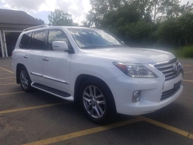 JTJHY7AX3D4111556 - 2013 LEXUS LX 570 WHITE photo 1