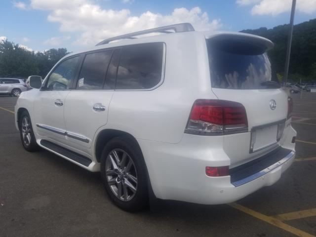 JTJHY7AX3D4111556 - 2013 LEXUS LX 570 WHITE photo 3