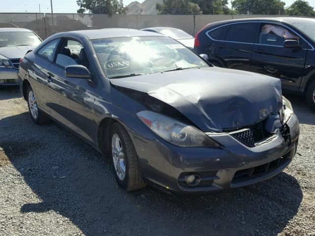 4T1CE30P68U766330 - 2008 TOYOTA CAMRY SOLA GRAY photo 1