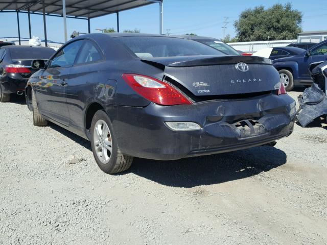 4T1CE30P68U766330 - 2008 TOYOTA CAMRY SOLA GRAY photo 3