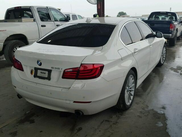 WBAFU7C57CDU63052 - 2012 BMW 535 XI Սպիտակ լուսանկար 4