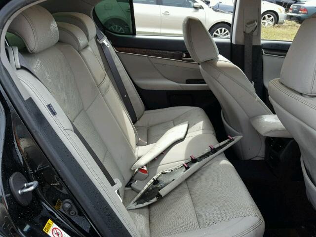 JTHBE1BL4D5015454 - 2013 LEXUS GS BLACK photo 6