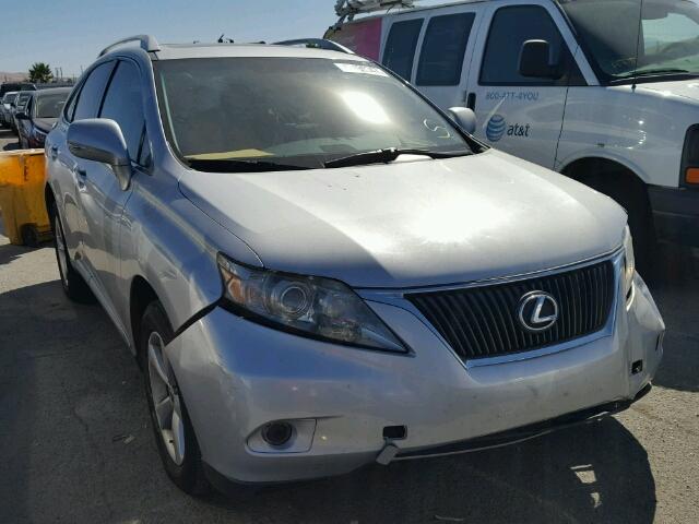 JTJZK1BAXA2000152 - 2010 LEXUS RX 350 SILVER photo 1