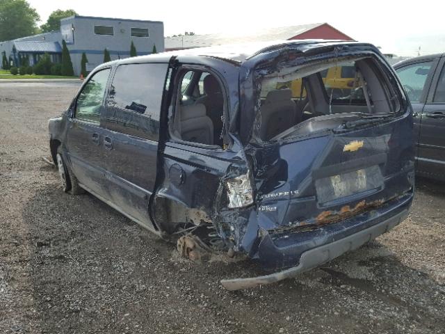 1GNDU23117D106232 - 2007 CHEVROLET UPLANDER L BLUE photo 3