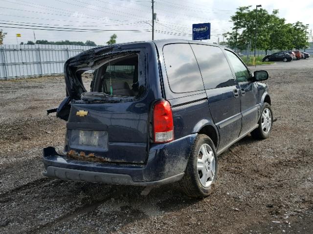 1GNDU23117D106232 - 2007 CHEVROLET UPLANDER L 蓝色 照片 4