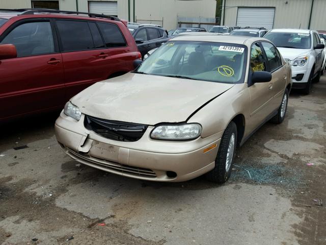 1G1ND52J83M576700 - 2003 CHEVROLET MALIBU TAN photo 2