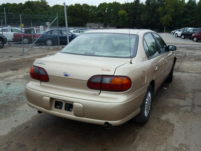 1G1ND52J83M576700 - 2003 CHEVROLET MALIBU TAN photo 4