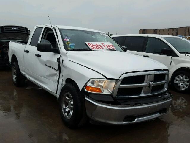 1C6RD6FK0CS200433 - 2012 DODGE RAM 1500 WHITE photo 1