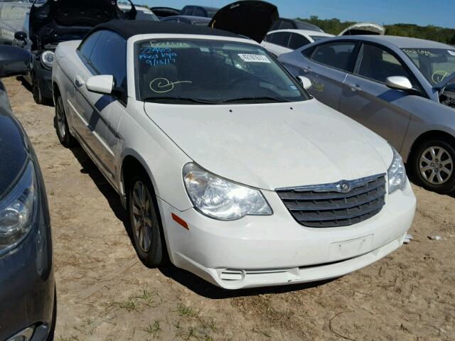 1C3BC5ED0AN177486 - 2010 CHRYSLER SEBRING TO WHITE photo 1