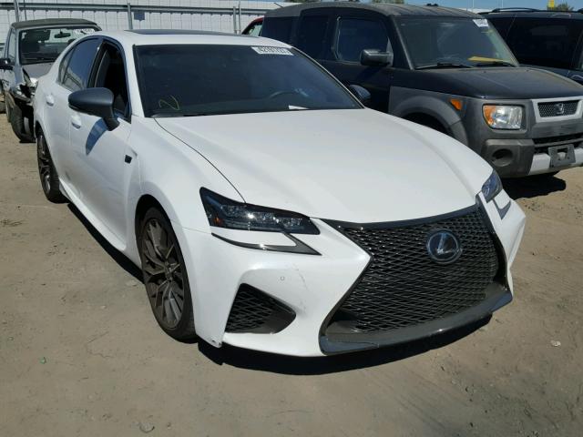 JTHBP1BL4HA002226 - 2017 LEXUS GS-F WHITE photo 1