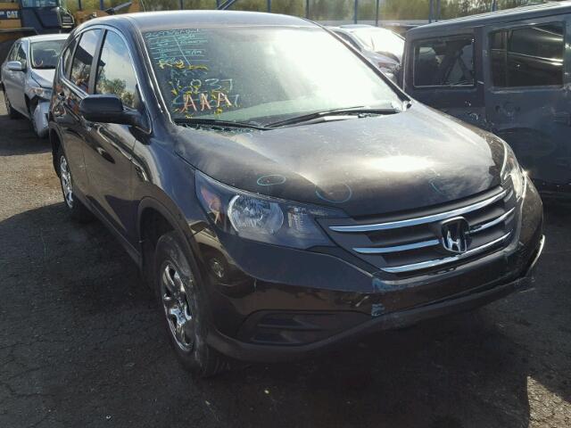 2HKRM4H32EH661573 - 2014 HONDA CR-V LX BLACK photo 1