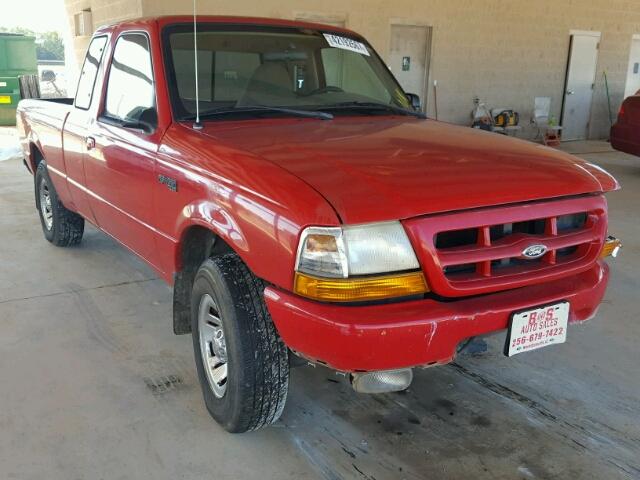1FTYR14VXXPB96146 - 1999 FORD RANGER SUP RED photo 1