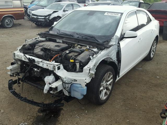 1G11D5RR8DF107204 - 2013 CHEVROLET MALIBU 1LT WHITE photo 2
