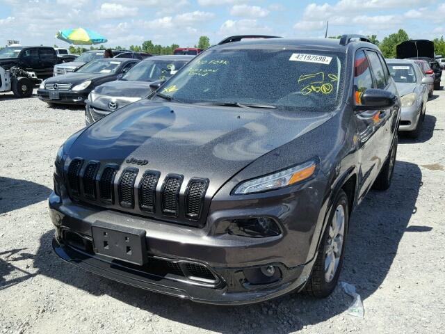 1C4PJLCX9JD588934 - 2018 JEEP CHEROKEE L GRAY photo 2