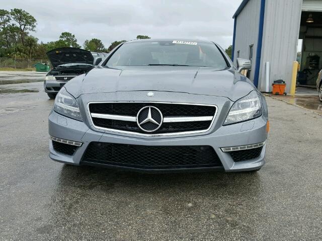 WDDLJ7EB0CA041147 - 2012 MERCEDES-BENZ CLS 63 AMG GRAY photo 9