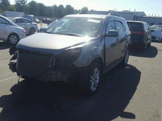 2CNFLEEC9B6466078 - 2011 CHEVROLET EQUINOX LT GRAY photo 2