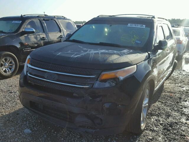 1FMHK7F90CGA01569 - 2012 FORD EXPLORER L BLACK photo 2