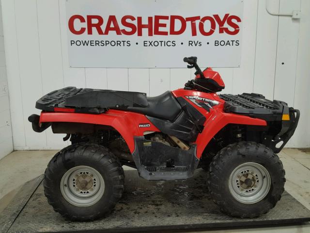 4XAMH50A68A525500 - 2008 POLARIS SPORTSMAN RED photo 1