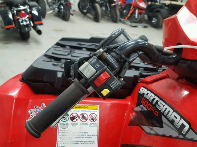 4XAMH50A68A525500 - 2008 POLARIS SPORTSMAN 红色 照片 15