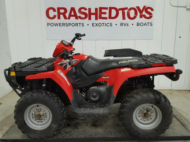 4XAMH50A68A525500 - 2008 POLARIS SPORTSMAN 红色 照片 3